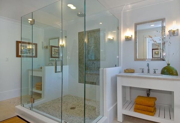 shower glass door