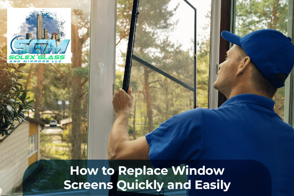 replace window screens