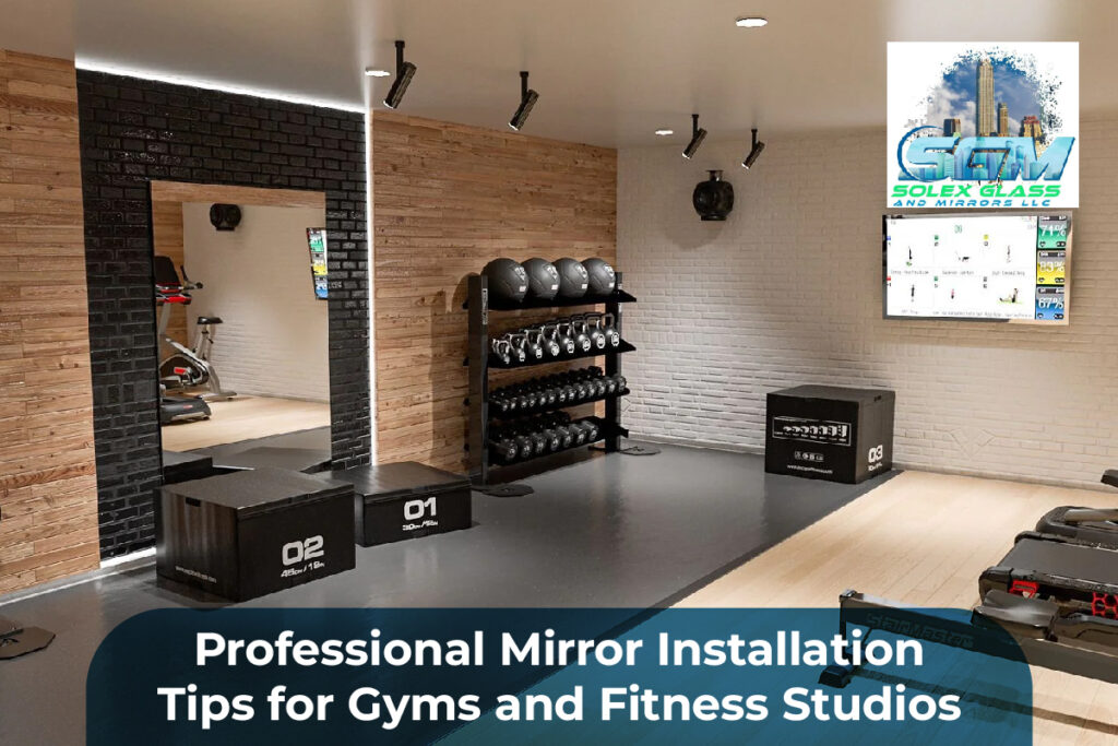 gyms mirror installation